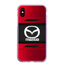 Чехол для iPhone XS Max матовый Mazda sport