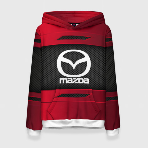 Женская толстовка 3D Mazda sport, цвет 3D печать