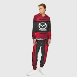 Мужской костюм с толстовкой 3D Mazda sport - фото 2