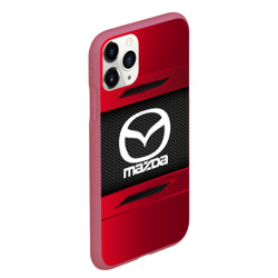 Чехол для iPhone 11 Pro Max матовый Mazda sport - фото 2