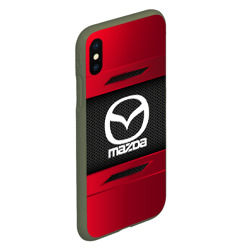 Чехол для iPhone XS Max матовый Mazda sport - фото 2