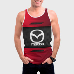 Мужская майка 3D Mazda sport - фото 2