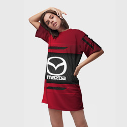 Платье-футболка 3D Mazda sport - фото 2