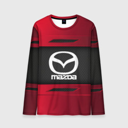 Мужской лонгслив 3D Mazda sport