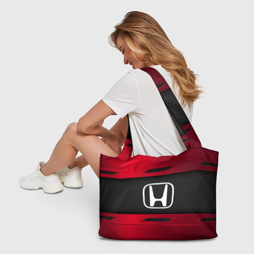 Пляжная сумка 3D Honda sport - фото 6