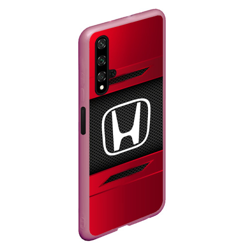 Чехол для Honor 20 Honda sport, цвет малиновый - фото 3