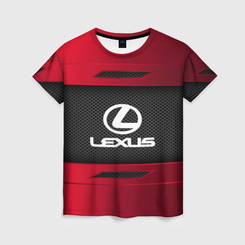 Женская футболка 3D Lexus sport, цвет 3D печать