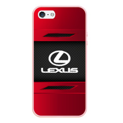 Чехол для iPhone 5/5S матовый Lexus sport