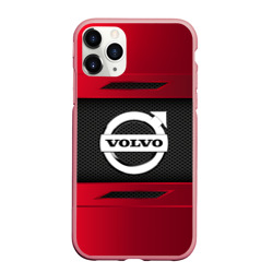 Чехол для iPhone 11 Pro Max матовый Volvo sport