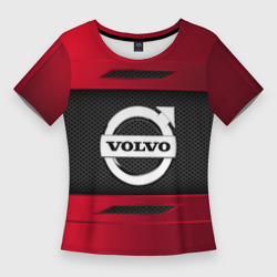 Женская футболка 3D Slim Volvo sport