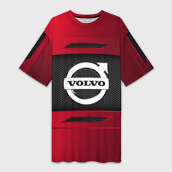 Платье-футболка 3D Volvo sport