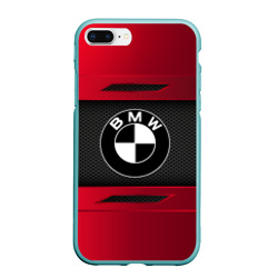 Чехол для iPhone 7Plus/8 Plus матовый BMW sport