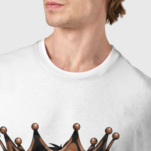 Мужская футболка хлопок Король обезьян - фото 6