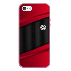 Чехол для iPhone 5/5S матовый Volkswagen sport