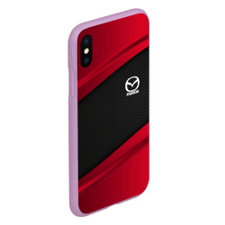 Чехол для iPhone XS Max матовый Mazda sport - фото 2