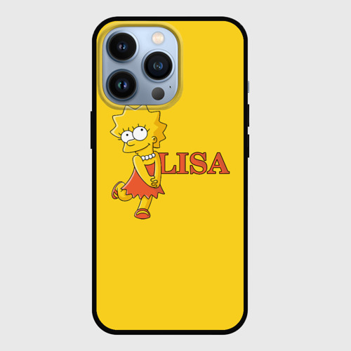 Чехол для iPhone 13 Pro Lisa, цвет черный