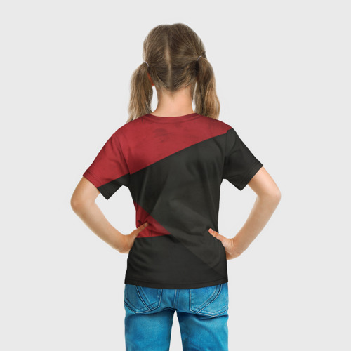 Детская футболка 3D с принтом Ман олд 2, вид сзади #2