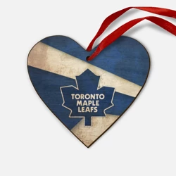 Деревянная игрушка Сердце Торонто олд
