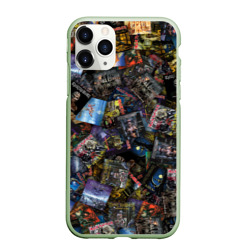 Чехол для iPhone 11 Pro матовый Iron Maiden. Дискография