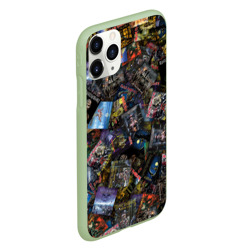 Чехол для iPhone 11 Pro матовый Iron Maiden. Дискография - фото 2