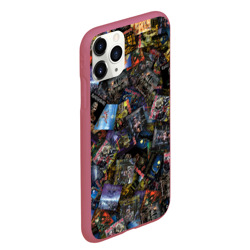 Чехол для iPhone 11 Pro Max матовый Iron Maiden. Дискография - фото 2