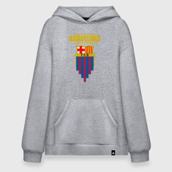 Худи SuperOversize хлопок Barcelona