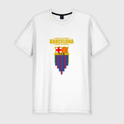 Мужская футболка хлопок Slim Barcelona