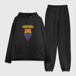 Женский костюм хлопок Oversize Barcelona