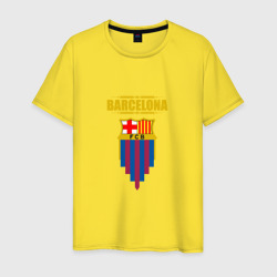 Мужская футболка хлопок Barcelona