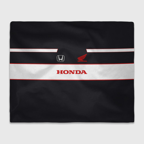 Плед 3D Honda, цвет 3D (велсофт)
