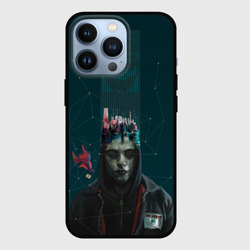 Чехол для iPhone 13 Pro Mr. Robot 1