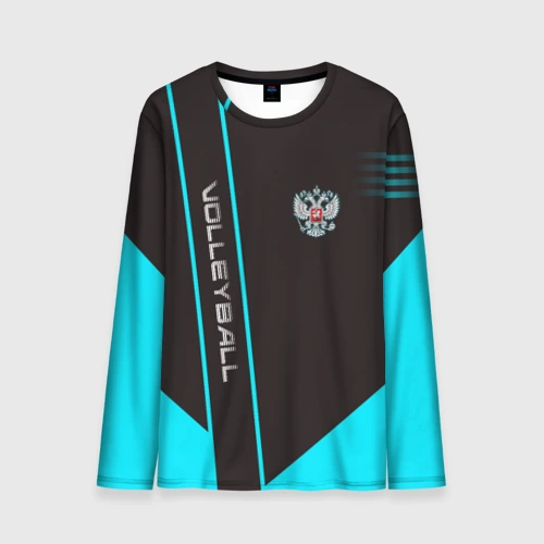 Мужской лонгслив 3D Volleyball