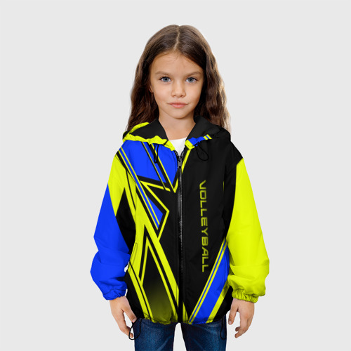 Детская куртка 3D Volleyball, цвет черный - фото 4