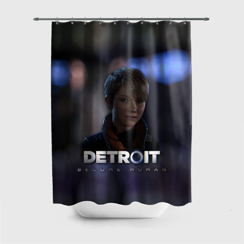 Штора 3D для ванной Detroit: Become Human - Kara