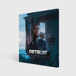 Холст квадратный Detroit: Become Human - Markus