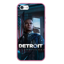 Чехол для iPhone 5/5S матовый Detroit: Become Human - Markus