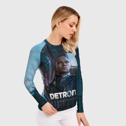 Женский рашгард 3D Detroit: Become Human - Markus - фото 2