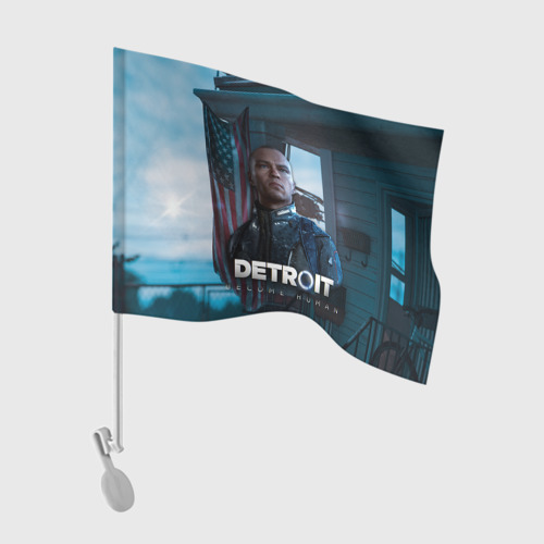 Флаг для автомобиля Detroit: Become Human - Markus