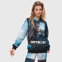 Женский костюм с толстовкой 3D Detroit: Become Human - Markus - фото 2