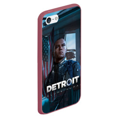 Чехол для iPhone 5/5S матовый Detroit: Become Human - Markus - фото 2