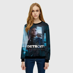 Женский свитшот 3D Detroit: Become Human - Markus - фото 2