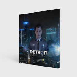 Холст квадратный Detroit: Become Human - Connor