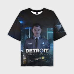 Мужская футболка oversize 3D Detroit: Become Human - Connor