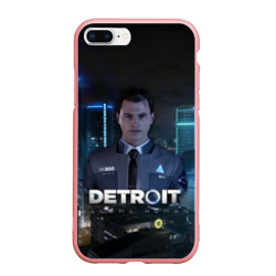 Чехол для iPhone 7Plus/8 Plus матовый Detroit: Become Human - Connor