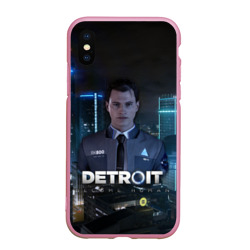 Чехол для iPhone XS Max матовый Detroit: Become Human - Connor