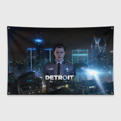 Флаг-баннер Detroit: Become Human - Connor