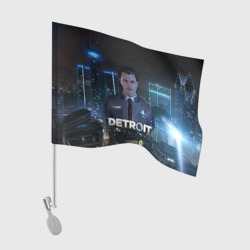 Флаг для автомобиля Detroit: Become Human - Connor