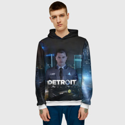 Мужская толстовка 3D Detroit: Become Human - Connor - фото 2