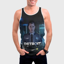 Мужская майка 3D Detroit: Become Human - Connor - фото 2