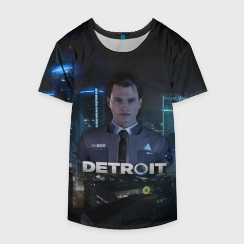 Накидка на куртку 3D Detroit: Become Human - Connor, цвет 3D печать - фото 4